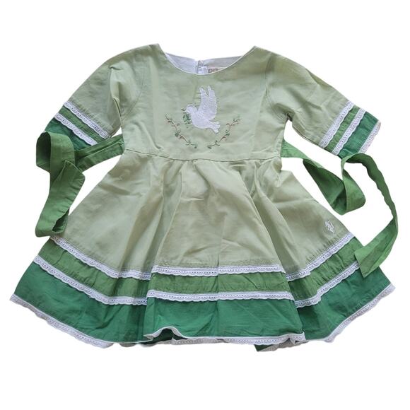 Well Dressed Wolf Prince Of Peace Green Dress - Picture 1 of 8